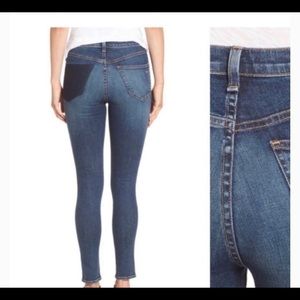 RAG & BONE EDDY DIVE SKINNY HIGH RISE JEANS